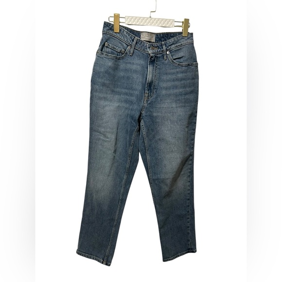 EVERLANE Curvy Cheeky Jean Organic Cotton Straight High Rise Denim mom jeans 27 - Picture 1 of 6